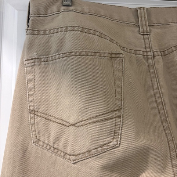 Bull Head Gravels Slim Tan Denim Jeans - Picture 10 of 11